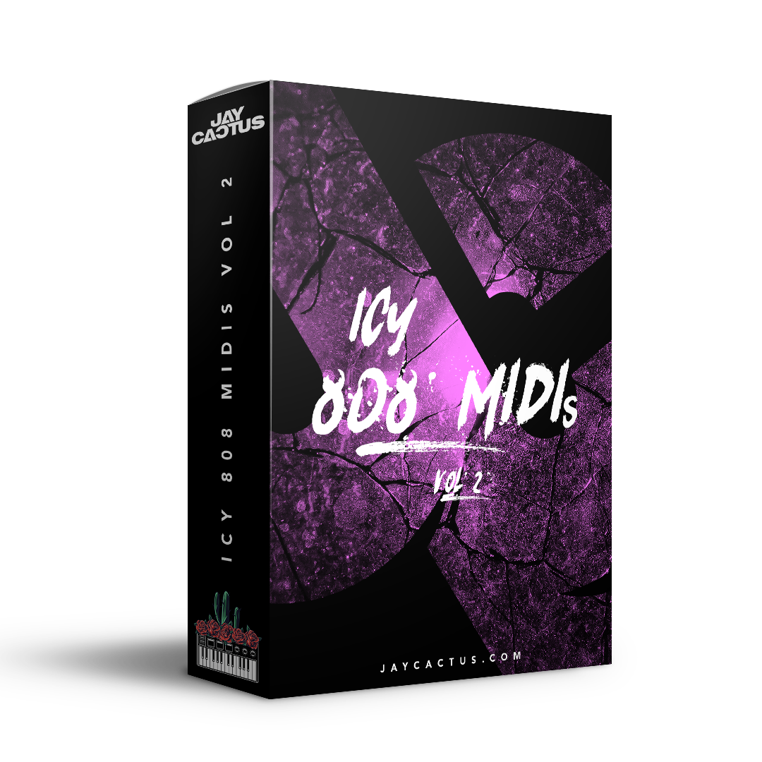 Icy 808 Drill MIDIs Vol. 2 Jay Cactus